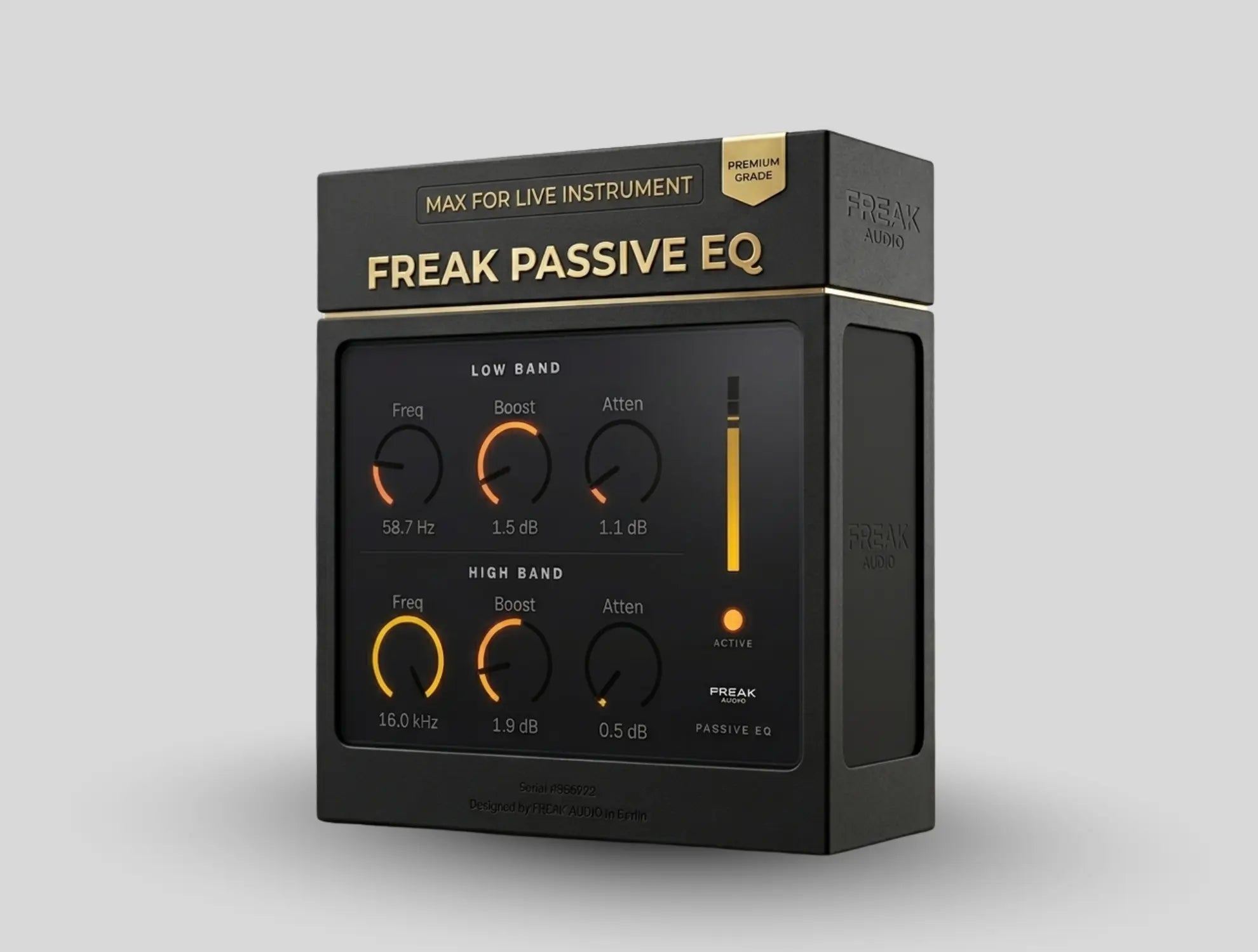 FREAK PASSIVE EQ [MAX FOR LIVE PLUGIN]