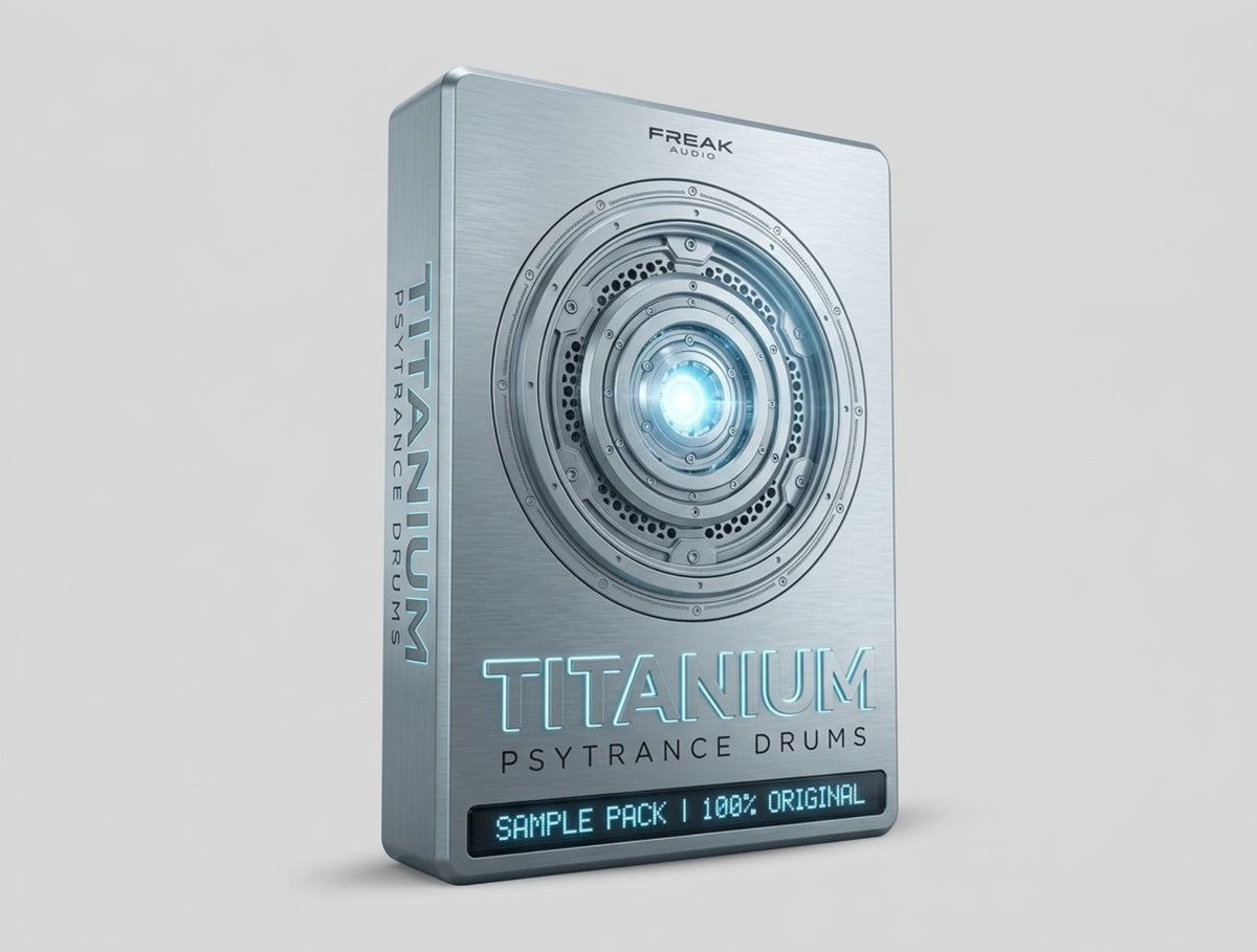 TITANIUM | SAMPLE PACK | PSYTRANCE DRUMS
