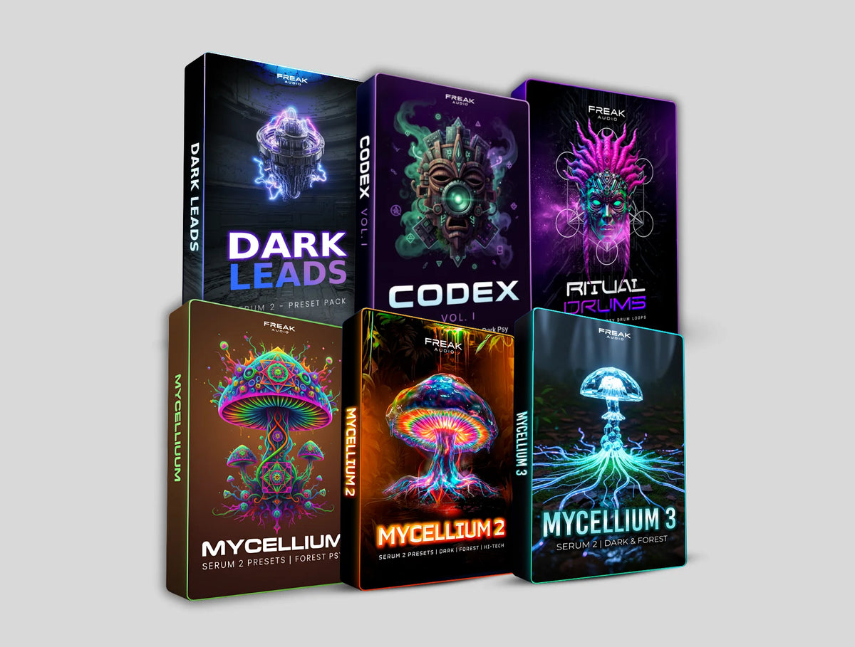 DARK BUNDLE | 6 PACKS IN ONE | DARKPSY · FOREST · HITECH
